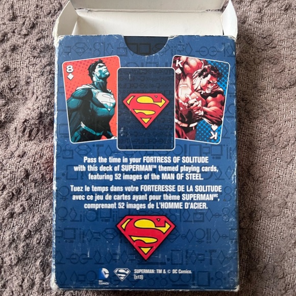 DC Comics Superman Playing Cards - Picture 3 of 5
